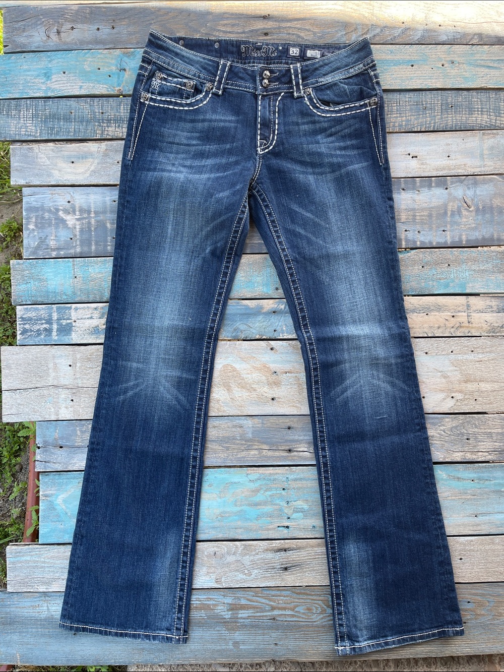 Miss Me Boot Cut JP4656-6 Dark Blue Women’s 32 Bootcut Jeans